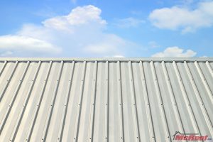 Aluminum Roofing on a Commercial Building