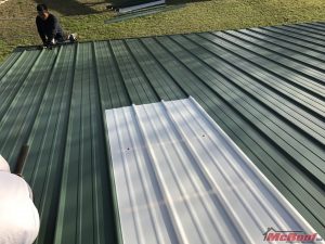 Standing Seam Metal Roof Installation